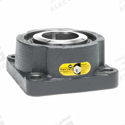 MOLINE BEARING 4 Bolt Flange Bearing: Spherical Roller, 1 7/16 in Bore - Flange-Mount Spherical Roller Bearings