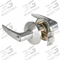 BEST Door Lockset: Privacy Lever Locksets, Chrome, ADA Compliant, LFIC (MPN 9K30L16DSTK626). Key specifications — Ligature Resistance: Not Ligature-Resistant; Brand: BEST; Lockset Function ANSI Code: F76; Visual Indicator Message: No Message; Lockset Style: 9K Curved no Return Lever; ADA Compliant: Yes; Finish: Satin Chromium-Plated : Zinc.