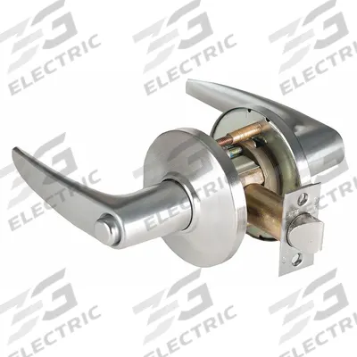 BEST Door Lockset: Privacy Lever Locksets, Chrome, ADA Compliant