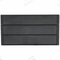 QUANTUM STORAGE SYSTEMS Bin Divider: 10 in x 5 1/4 in, Not Electrostatic Discharge Conductive, Black (MPN DSS405). Key specifications — Compatible Manufacturer Model Number: SSB485; Brand: QUANTUM STORAGE SYSTEMS.
