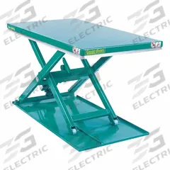 BALLYMORE Scissor Lift Table: Electric, 2,200 lb Load Capacity, 34 in Max Lifting Ht, 115V AC (MPN BM-GLP-2.2K-34R-4055-H). Key specifications — attr925632: BALLYMORE; attr925651: 115V AC; attr925643: Hydraulic.