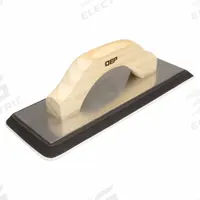 QEP Grout Float: Blade Shape Square/Round, Handle Material Wood (MPN 10070). Key specifications — attr1008724: Wood; attr1008729: Gum Rubber; attr1004969: QEP.