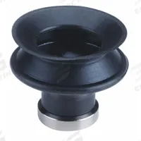 SMC Vacuum Pad: Bellows, w/o Adapter, 25 mm Pad Dia, Urethane Rubber, Brown, 60A, 24 mm Pad Ht (MPN ZP25BU). Key specifications — attr1019101: ZP25BU; attr1019103: SMC; attr1019107: 60A.