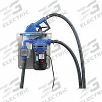 GPI Electric Drum Pump: 115 V AC, 1/2 hp HP, Nylon, 8 gpm Max. Flow Rate, 1 in Hose Barb, Digital (MPN 180010-03). Key specifications — Brand: GPI; Meter: Digital; Pump Kit Type: Pump with Discharge Hose, Nozzle & Meter.