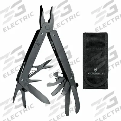VICTORINOX SWISS ARMY Multi-Tool: Multi-Tool Plier, 26 Tools, 26 Functions, 4 1/2 in Closed Lg - Multi-Tools with Fold-Out Pliers