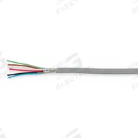 CAROL Power Limited and Communication Cable: 1,000 ft Cable Lg, 7 Strands, 18 AWG, Riser, Comm Cable (MPN E2036S.41.10). Key specifications — Application: Communications; Fire Rating: Riser; Insulation Material: S-R PVC; Jacket Material: PVC; Manufacturer Part Number: E2036S.41.10; Product Type: Communication Cable; Shielding Material: Overall Flexfoil Polyester Supported Aluminum Foil; Brand: CAROL.