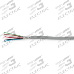CAROL Power Limited and Communication Cable: 1,000 ft Cable Lg, 7 Strands, 18 AWG, Riser, Comm Cable (MPN E2036S.41.10). Key specifications — Application: Communications; Fire Rating: Riser; Insulation Material: S-R PVC; Jacket Material: PVC; Manufacturer Part Number: E2036S.41.10; Product Type: Communication Cable; Shielding Material: Overall Flexfoil Polyester Supported Aluminum Foil; Brand: CAROL.