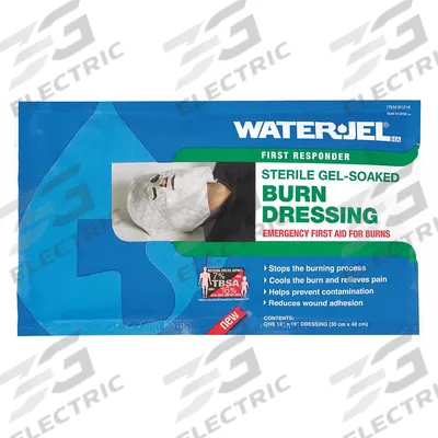 WATERJEL Burn Face Dressing: 16 in Dressing Lg, 12 in Dressing Wd, Sterile - Burn Dressings