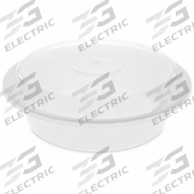 PACTIV Disposable Carry-Out Food Container: Plastic, 1 Compartments, 24 oz Capacity - Microwaveable Containers with Lids