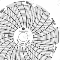 GRAPHIC CONTROLS Circular Paper Chart: Dickson, -15°C to 10°C, Chart 312, Dickson, SC3, 60 PK. Key specifications — attr1000971: SC3; attr1001003: GRAPHIC CONTROLS; attr1001002: Temperature °C.