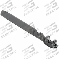 WIDIA GTD Spiral Flute Tap: M5x0.8 Metric, 6H, 3 Flute, Semi-Bottoming Chamfer (MPN VTSFT-TC6511)
