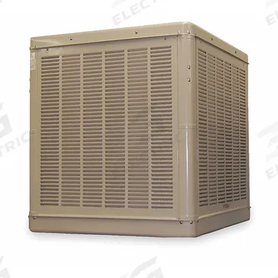 ESSICK AIR Ducted Evaporative Cooler: 1,600 sq ft, 42 7/16 in x 39 in x 39 in - Multiple-Inlet Residential Ducted Evaporative Coolers