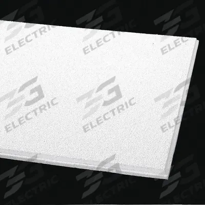 ARMSTRONG Ceiling Tile: 1777B, Dune, 24 in x 48 in, Beveled Tegular, 9/16 in Grid Size - General Purpose Tiles