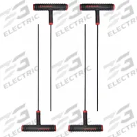 EKLIND Hex Key: 1 Ball Ends, 1/4 in Tip Size, SAE, Long, Alloy Steel, Black Oxide, T, 1 Tips, 4 PK (MPN 61816). Key specifications — attr1205521: EKLIND; attr1205526: Black Oxide.