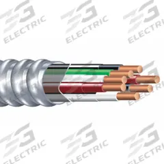 SOUTHWIRE Metal Clad Cable: 10 AWG, 6 Conductors, Copper, 1,000 ft, Aluminum, Std, THHN/THWN (MPN 57392802). Key specifications — Brand: SOUTHWIRE.