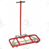 RAYMOND PRODUCTS Furniture Dolly: 600 lb, Red/Silver, 42 in H x 40 in W x 23 in D, (4) Swivel (MPN 2300-40). Key specifications — Color: Silver; Caster Wheel Type: Swivel; Caster/Wheel Configuration: (4) Swivel; Brand: RAYMOND PRODUCTS; Caster Wheel/Tread Material: Rubber.