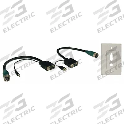 TRIPP LITE Trunk Cable Adapter: (1) VGA Male x (1) VGA Female Adapter - Analog & Digital Video Splitters & Adapters