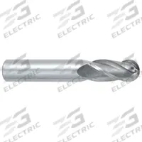 OSG Ball End Mill: Carbide, TiAlN Coated, 4 Flute, 1 mm Mill Dia, 3 mm LOC, 39 mm OAL (MPN 404-0394-BN11)