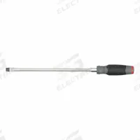 PROTO Screwdriver: 3/8 in Tip Size, Extra Long Lg, 17 in Overall Lg, 12 in Shank Lg, Cushion Grip (MPN JKB3812RPF). Key specifications — attr1205183: 3/8 in; attr1205186: Cushion; attr1205189: PROTO.