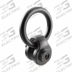 JERGENS Hoist Ring: Pivot/Swivel, Black Oxide-Coated Steel, 1 1/4"-7, Max. 14,000 lb (MPN 47317). Key specifications — Brand: JERGENS; Thread Size: 1-1/4"-7; Operation: Lifting.