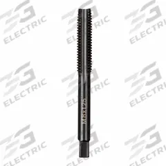 MILWAUKEE Straight Flute Tap: M8x1.25 Metric, 2B, 4 Flute, Plug Chamfer, Black Oxide Carbon Steel (MPN 49-57-5143)