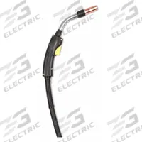 BERNARD MIG Gun: BTB-B Series, 300 A, 0.045 in, 15 ft, Miller-Compatible (MPN Q3015AE8EMC). Key specifications — For Rear Connection Type: Miller-Compatible; Contact Tip Series: Centerfire; MIG Gun Model: Q3015AE8EMC; For Gas Type: CO2 (Carbon Dioxide).