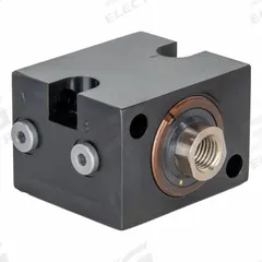 ENERPAC Block Hydraulic Cylinder: Double Acting, 9,750 lbf Nominal Capacity, 49/50 in Stroke Lg (MPN CDB40252). Key specifications — attr95641: Double Acting; attr95644: 0.98 sq in (Retract); 1.95 sq in (Advance); attr98894: ENERPAC; attr1099770: Horizontal.