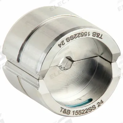 THOMAS & BETTS Upper and Lower Crimping Die: 6 AWG Copper/8 AWG Aluminum, 1 Sizes - Thomas & Betts Replacement Crimping Dies