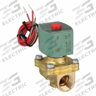 REDHAT Solenoid Valve: 2-Way, Normally Closed, 3/4 in Pipe Size, 120V AC, Watertight - 2-Way/2-Position, Normally Closed Solenoid Valves
