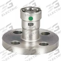 VIEGA MEGAPRESS Crimp Adapter Fitting: 2 in Pipe Size, Press-fit, EPDM, 200 psi Max Op Pressure (MPN 90460). Key specifications — Brand: VIEGA MEGAPRESS.