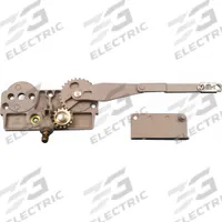 TRUE HARDWARE Window Operator: Handle Not Included, Right-Hand, Frame, Gray, 4 15/32 in Base Lg (MPN TH 23079). Key specifications — Brand: TRUE HARDWARE; For Use With: Casement Windows; Finish: Zinc Plated; Color: Gray; Handing Orientation: Right-Hand; Mounting Location: Frame; Product Type: Window Operator.