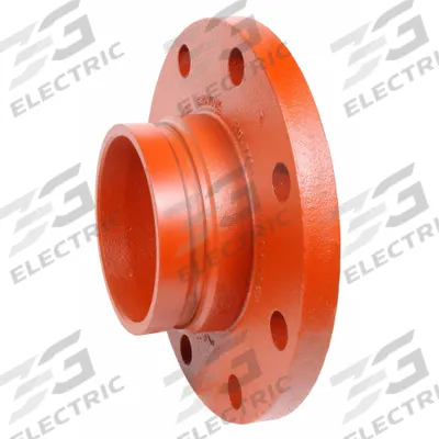 GRUVLOK Metal Pipe Flange: Flange, 2 1/2 in, Ductile Iron - Grooved Pipe Flanges
