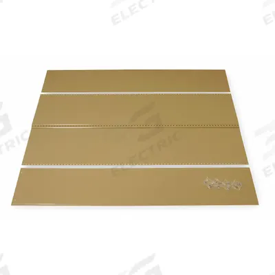 EDSAL Panel Kit: 85 in x 36 in, Steel - Full Panel Kits for Standard Metal Shelving