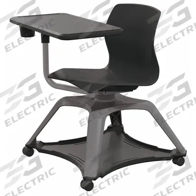 MOORECO Chair with Desk: 33 1/8 in, Configurable, 25 5/8 in Overall Wd, 25 5/8 in Overall Dp - Student Desks with Chairs