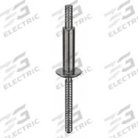 Blind Rivet,2.402 in L,0.25 in dia,PK25: Inch, 2 13/32 in Overall Lg, 57/64 in Body Lg, Dome, 25 PK (MPN MBP-R8-M13-PKT). Key specifications — Brand: MAGNABULB.
