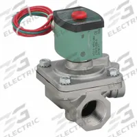REDHAT Solenoid Valve: 2-Way, Normally Closed, 1 in Pipe Size, 24V AC, Watertight, High Flow (MPN 8210G089). Key specifications — Pipe Size: 1 in; Voltage: 24V AC; Brand: REDHAT; Coil Enclosure: Watertight.