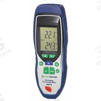 DIGI-SENSE Thermistor Thermometer: -40°F to 257°F, 1 Channels, USB (MPN 20250-93). Key specifications — Brand: DIGI-SENSE; Accuracy: ±2°F/±1°C (Otherwise); Testing Functions: Min/Max Temperature.