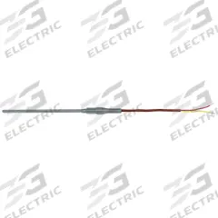 TEMPCO Thermocouple Probe: 32°F to 2,300°F /0°C to 1,260°C, Type K, Rounded Tip, 12 in Probe Lg (MPN MTA01339). Key specifications — Brand: TEMPCO; Cable Material: Fiberglass; Cable Length: 48 in; Accuracy: ±2.2 °C or ±0.75 %, Whichever is Greater; Maximum Wire Gauge: 0.25 mm.