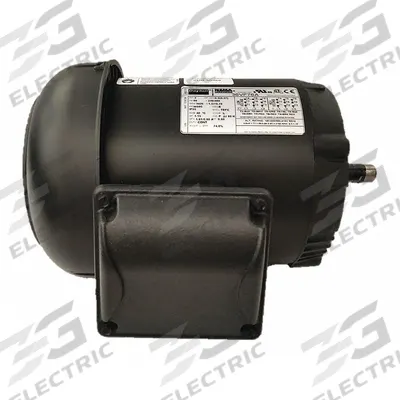 Dayton General Purpose Motor: C-Face/Rigid Base Mount, Totally Enclosed Fan Cooled - C-Face with Rigid Base 3-Phase General Purpose AC Motors