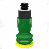 PIAB Vacuum Pad Assembly: M5, 10.92 mm Pad Dia, Polyurethane, Yellow, 24.89 mm Pad Ht, 30A, BX10P (MPN BX10P.4K.01AC). Key specifications — attr1019194: BX10P.4K.01AC; attr1019196: PIAB; attr1019197: 30A.