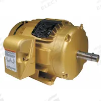 BALDOR General Purpose Motor: Rigid Base Mount, Totally Enclosed Fan Cooled, 1 1/2 hp, 1,765 RPM (MPN EM3584T). Key specifications — Brand: BALDOR; Nameplate Voltage @ 60 Hz: 208-230/460V AC; Full Load Current @ 60 Hz: 4.6/2.3 A; Nameplate RPM @ 60 Hz: 1,765 RPM; Motor Enclosure: TEFC.