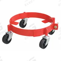 WESTWARD Drum Dolly: 50 lb Load Capacity, For 5 gal Container Capacity, Round, (4) Swivel, Phenolic (MPN TTBDL105G). Key specifications — Caster/Wheel Configuration: (4) Swivel; For Container Capacity: 5 gal; Deck Shape: Round; Brand: WESTWARD.