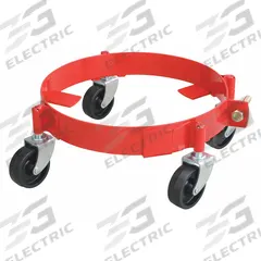 WESTWARD Drum Dolly: 50 lb Load Capacity, For 5 gal Container Capacity, Round, (4) Swivel, Phenolic (MPN TTBDL105G). Key specifications — Caster/Wheel Configuration: (4) Swivel; For Container Capacity: 5 gal; Deck Shape: Round; Brand: WESTWARD.
