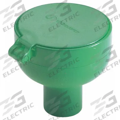 HAWS Spray Head: SP21FC, Compatible with Haws, Plastic, Green, 1/4 in Thread Size - Eyewash Spray Heads