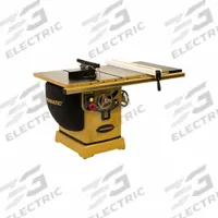 POWERMATIC Table Saw: 230 V AC Volt, 6.5 A Current, 10 in Blade Dia., 3,450 RPM Max. Blade Speed (MPN PM2000B). Key specifications — attr1170561: POWERMATIC; attr1190182: PM2000B.