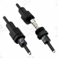 LITTELFUSE In-Line Fuse Holder: Non-Rejection Block Style, 1 Pole, 600 V AC Rating, 600 V DC Rating (MPN LEBJJSK). Key specifications — Compatible Fuse Series: KLKD (Midget); Brand: LITTELFUSE.