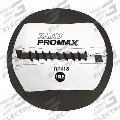CHAMPION SPORTS Medicine Ball: 14 in Overall Dia, Black - Slam Balls