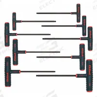 EKLIND Hex Key Set: 6 - 10 Pieces, Ball-Hex-T 9 Inch, T, SAE, Single Ball End, Extra Long, 9 Pieces (MPN 60809). Key specifications — attr1205553: Not Tether Capable; attr1205554: EKLIND; attr1205568: Black Oxide; attr1293176: 6 - 10 Pieces.