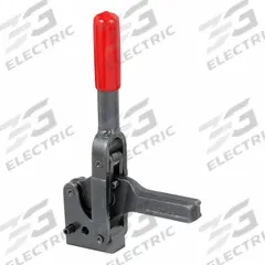 DE-STA-CO Vertical Hold-Down Clamp: Std Vertical Handle, Solid Base Mounting, 2.49 in Arm Lg, Std (MPN 5905-B). Key specifications — Brand: DE-STA-CO.
