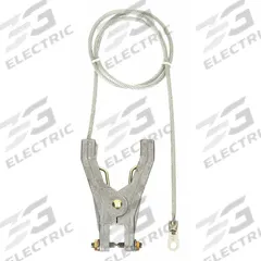 APPROVED VENDOR Bonding and Grounding Wire: Hand Clamp/Terminal, 10 ft, PVC, Clear (MPN 9NNE2). Key specifications — Conductor Material: Carbon Steel; Connector Types: Hand Clamp; Clamp Opening Span: Hand Clamp 3/4 in; Brand: APPROVED VENDOR; Terminal Screw Size: 1/4 in; Wire Length: 10 ft; Manufacturer Part Number: 9NNE2.